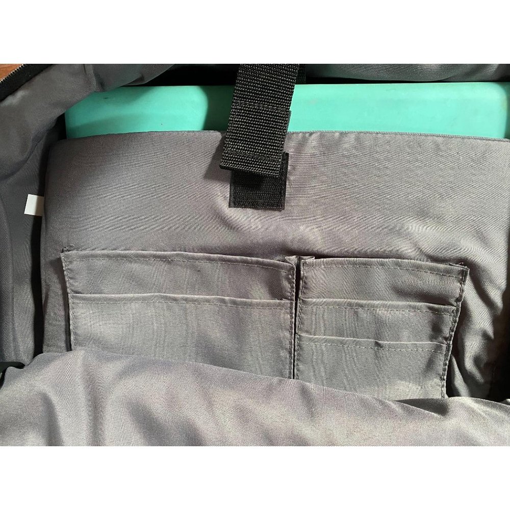 Black Nylon Computer Backpack - Picture 14 of 16